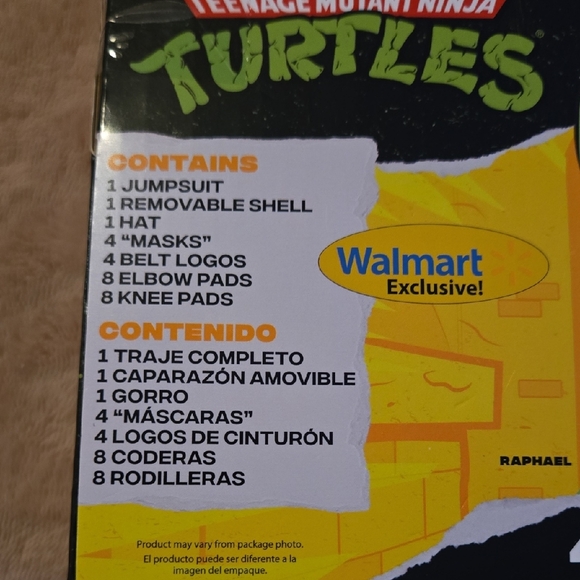 Rubie's TMNT 4-in-1 Turtle Set - Yellow and Green - Picture 3 of 16